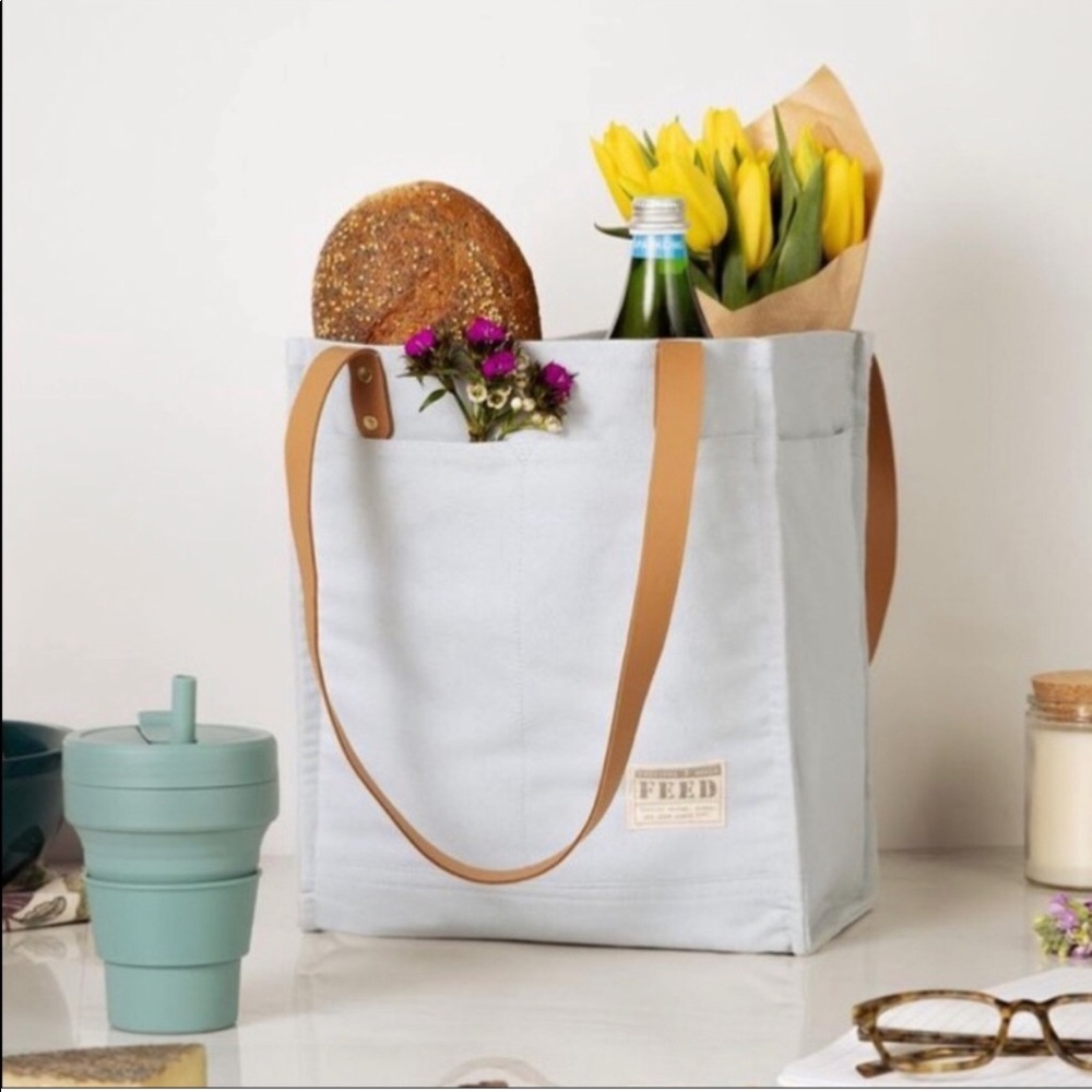 Feed Project Canvas Market Tote Bag
